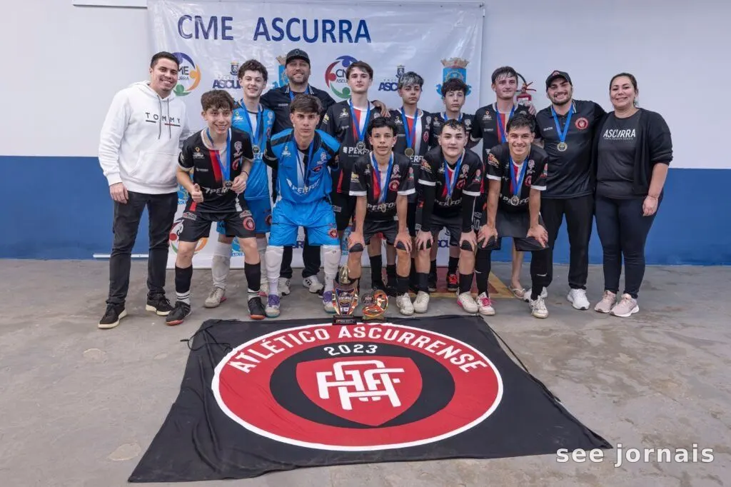 Atlético Ascurrense conquista título do Sub-17 na Copa Ascurra Menores